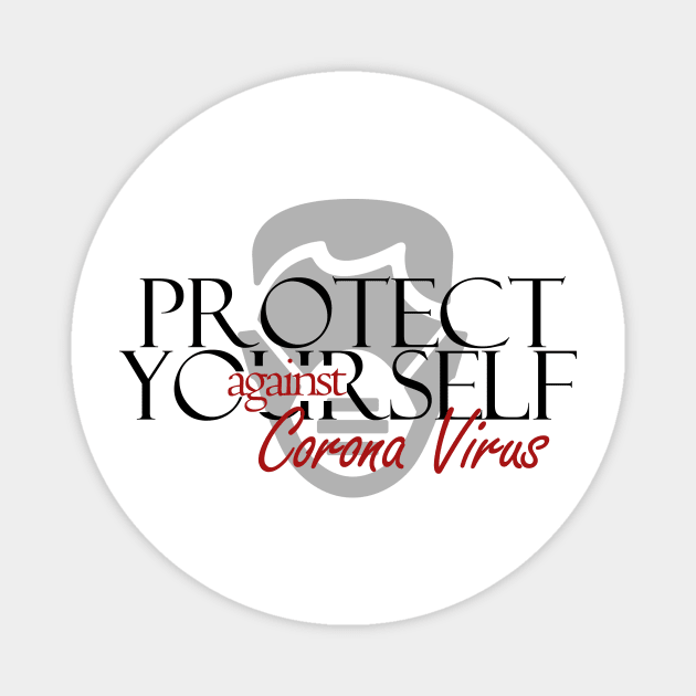 Create the Awareness for Corona Virus 2 Magnet by FunnyBearCl